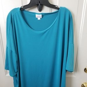 Slinky Teal Lularoe Irma 2x